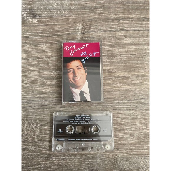 Tony Bennett - “My Best to You” (1982) US Cassette - Picture 3 of 3